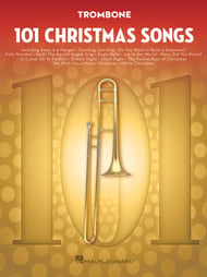 101 Christmas Songs Trombone Book cover